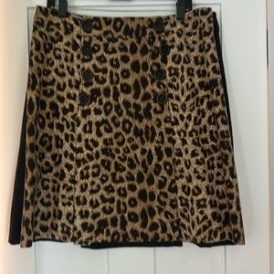 Moschino Leopard Skirt. Size 12 US. Great condition.